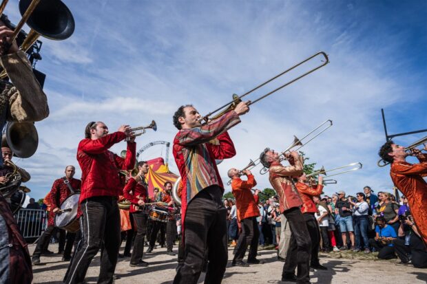Fanfare au festival Baule d'Airs