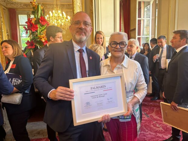 Françoise Gatel et Yann Galut au Sénat