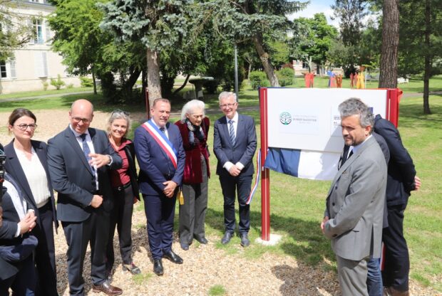Inauguration de la cité scolaire Badinter