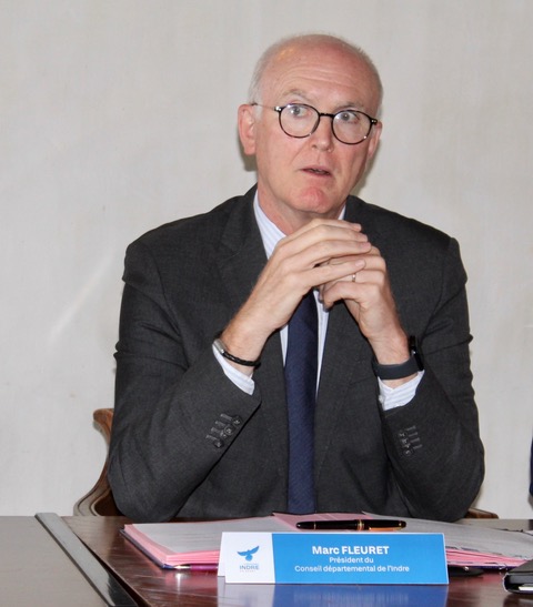Marc Fleuret président de l'Indre
