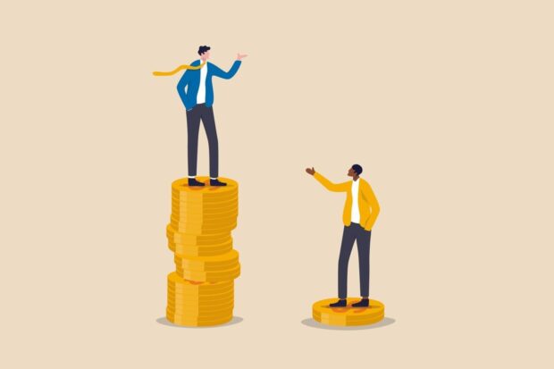 Inégalités de richesse dans la société