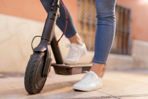 Une trottinette électrique