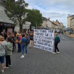 banderole manifestation Vierzon
