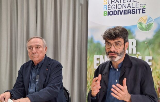 conférence biodiversité Allain Bougrain-Dubourg et Jean-François Bridet