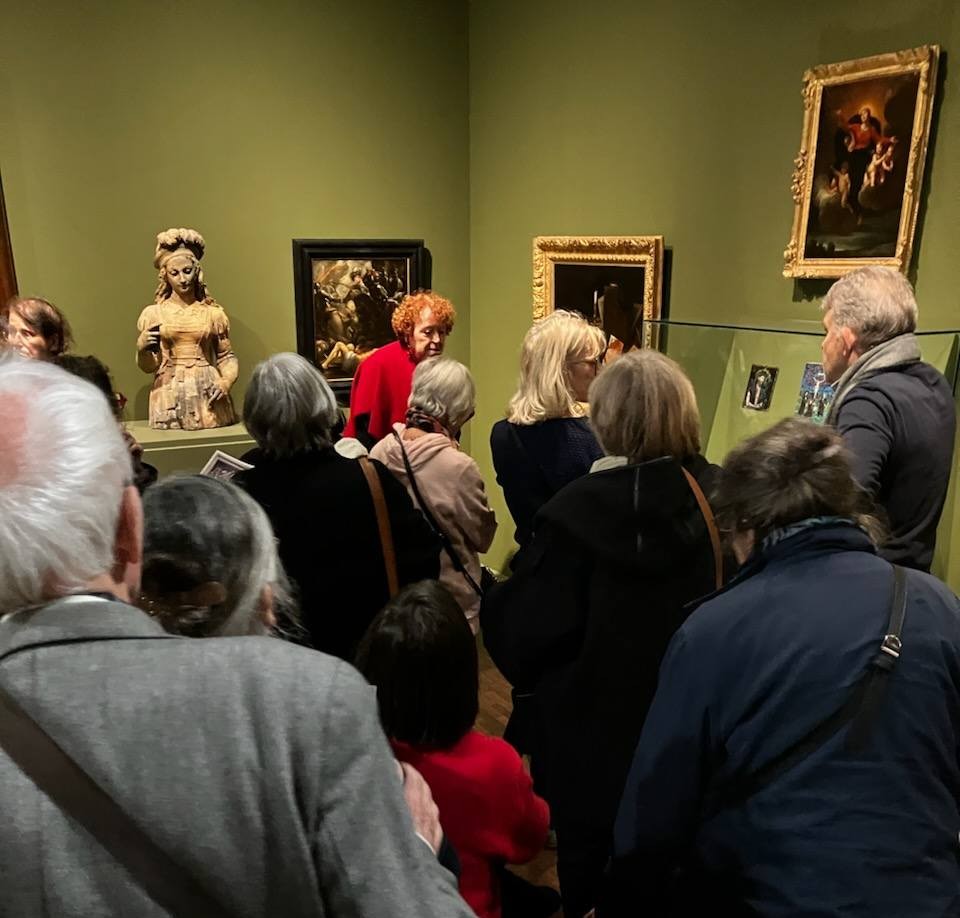 Randonnée mortelle, organisée dans le cadre de La Nuit des Ombres au Musée des Beaux-Arts d’Orléans le 31 octobre 2025. Crédit : L'Alternative Funéraire du Loiret. 