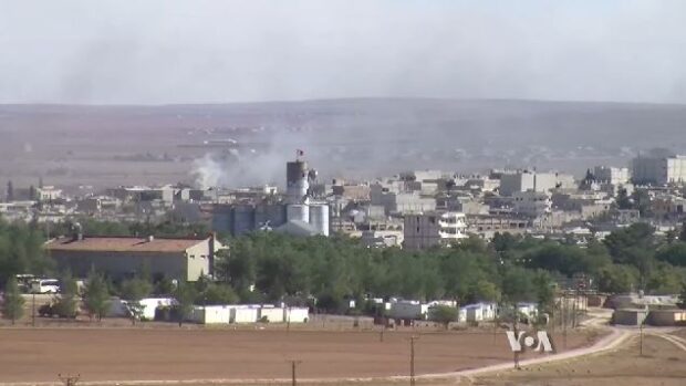 La ville de Kobanê dans le Rojava
