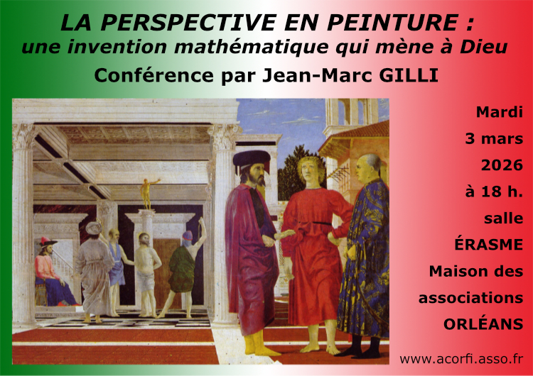 LA PERSPECTIVE dans la peinture italienne, une invention mathématique ...