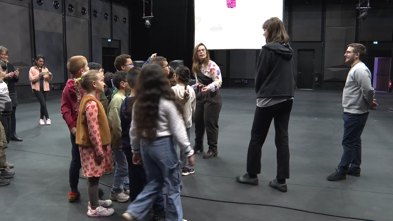 La classe à la Maison de la Culture de Bourges